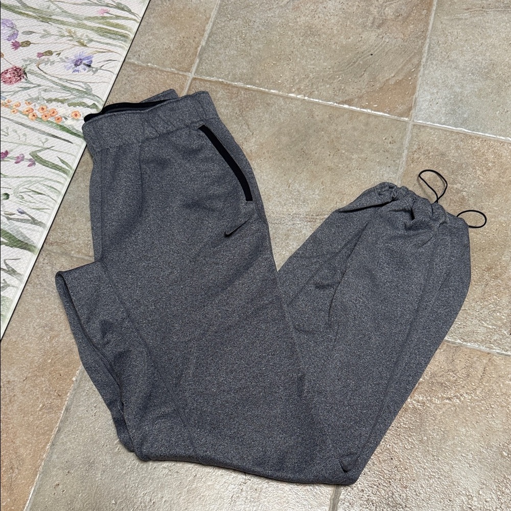Grey Athletic Jogger Pants